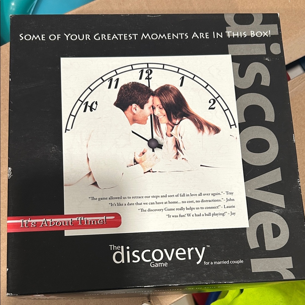 Discovery Game - Black and White